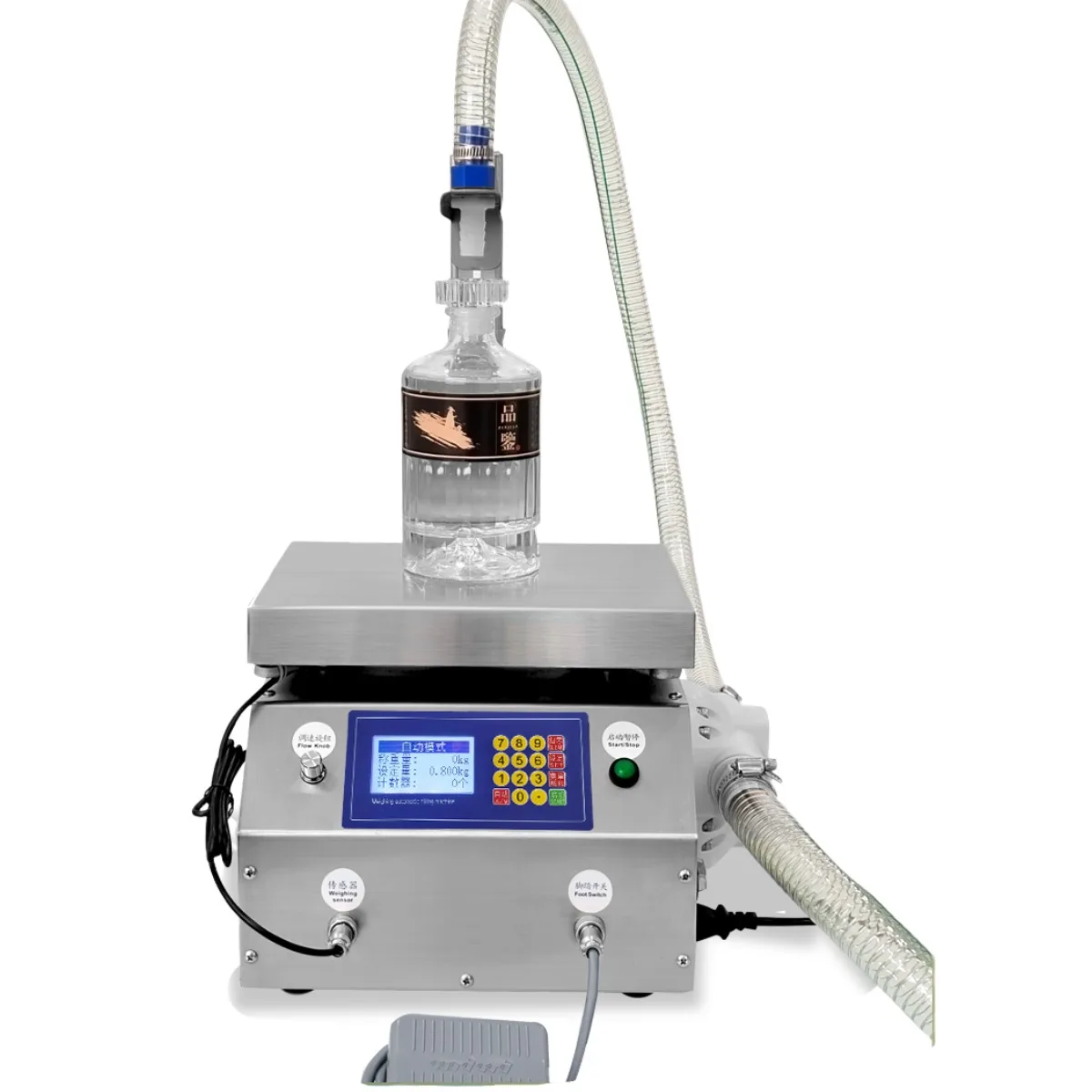 CSY-L36 Corrosion Resistant Liquid Weighing Quantitative Packaging Machine High-speed Canned Oil Detergent Automatic Filling
CSY-L36 Corrosion Resistant Liquid Weighing Quantitative Packaging Machine High-speed Canned Oil Detergent Automatic Filling