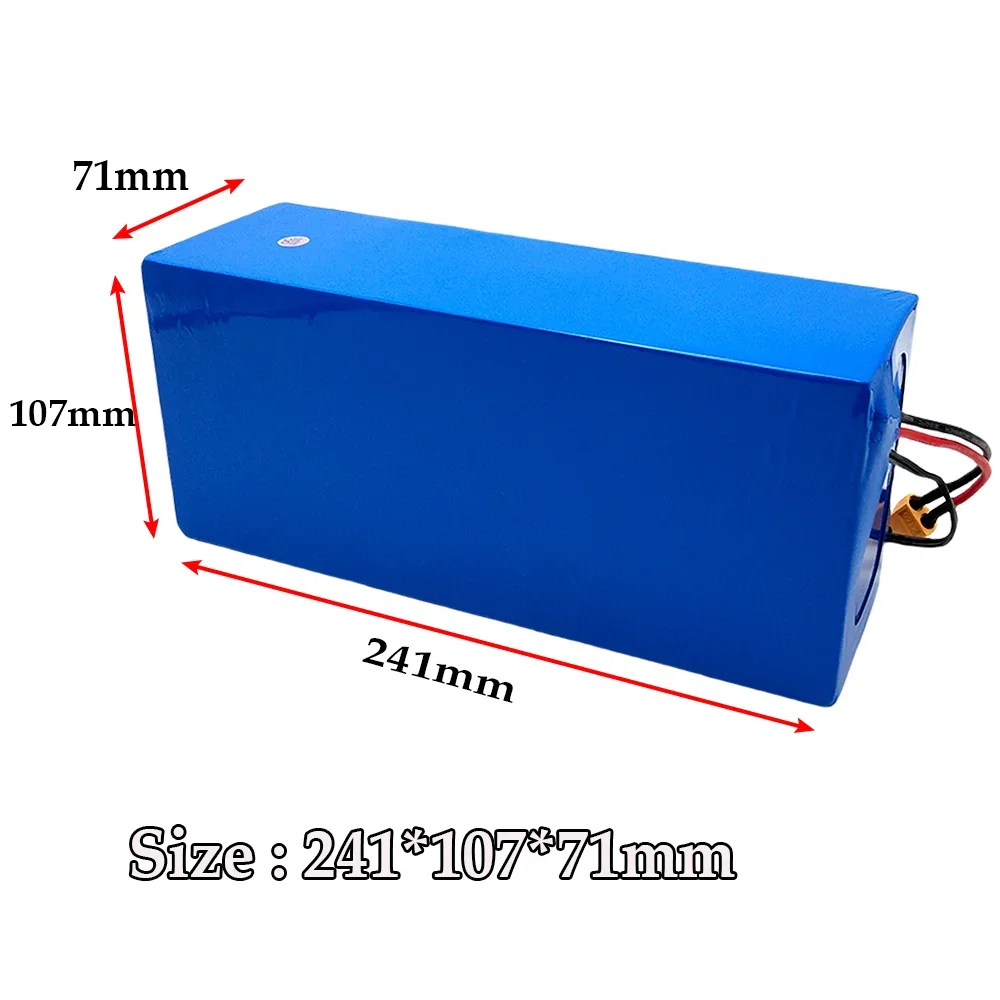 For 500-1000W electrical machinery 13S5P Battery Pack 48V 20Ah 18650 Lithium Built-in Intelligent BMS +charger
For 500-1000W electrical machinery 13S5P Battery Pack 48V 20Ah 18650 Lithium Built-in Intelligent BMS +charger