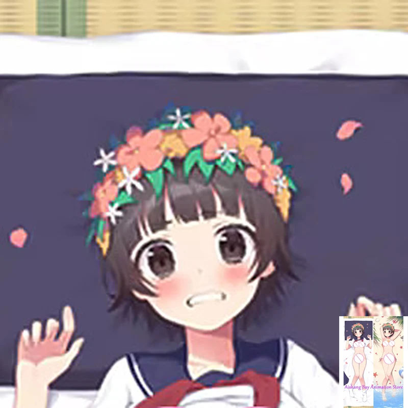 Dakimakura Anime Pillow Cover Kazari Uiharu Double Sided Print Life-size Body Decoration
Dakimakura Anime Pillow Cover Kazari Uiharu Double Sided Print Life-size Body Decoration