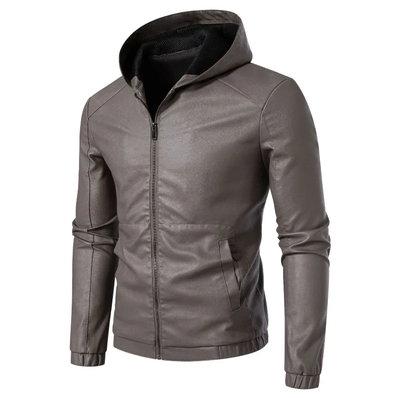 Coat Trendy and Stylish British Outerwear Men's Overcoat Pu Leather Jacket Autumn and Winter New Retro Hooded Casual Jacket
Coat Trendy and Stylish British Outerwear Men's Overcoat Pu Leather Jacket Autumn and Winter New Retro Hooded Casual Jacket
