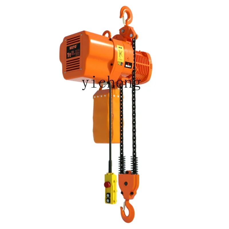 220V ring chain electric hoist single-phase electric small crane household chain crane 
220V ring chain electric hoist single-phase electric small crane household chain crane