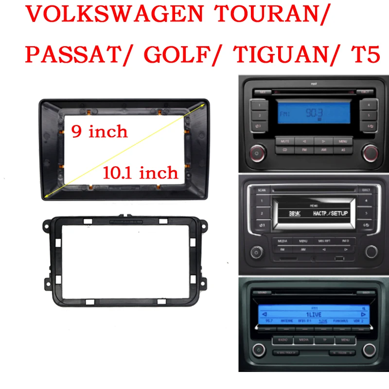 Car Android Radio Frame For Volkswagen VW Skoda Seat Car Universal 10 inch 2DIN Fascia Stereo Panel
Car Android Radio Frame For Volkswagen VW Skoda Seat Car Universal 10 inch 2DIN Fascia Stereo Panel