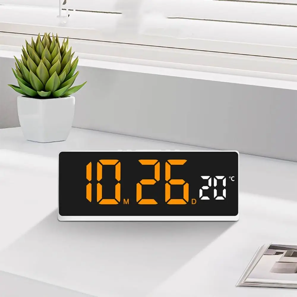 New Wall-mounted Electronic Wall Clock Multi-functional Temperature Digital LED Clocks 12/24H DST Display Table Clock
New Wall-mounted Electronic Wall Clock Multi-functional Temperature Digital LED Clocks 12/24H DST Display Table Clock