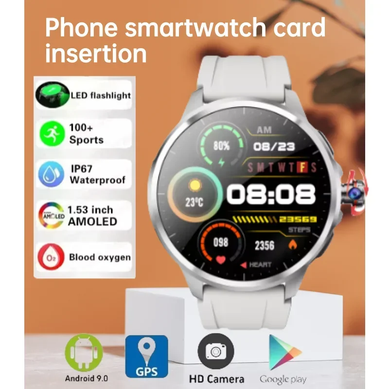 5G Android H99 SmartWatch OS GPS WIFI SIM-карта 1,95-дюймовый AMOLED-экран вращающаяся камера умные часы с распознаванием лиц
5G Android H99 SmartWatch OS GPS WIFI SIM-карта 1,95-дюймовый AMOLED-экран вращающаяся камера умные часы с распознаванием лиц