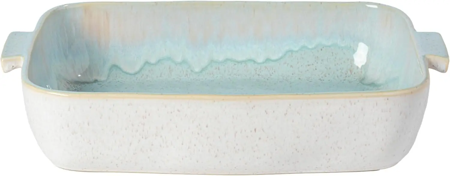 Ceramic 16" x 10.75" Rectangular Baker - Eivissa Collection, Sea Blue | Oven & Dishwasher Safe Bakeware
Ceramic 16" x 10.75" Rectangular Baker - Eivissa Collection, Sea Blue | Oven & Dishwasher Safe Bakeware