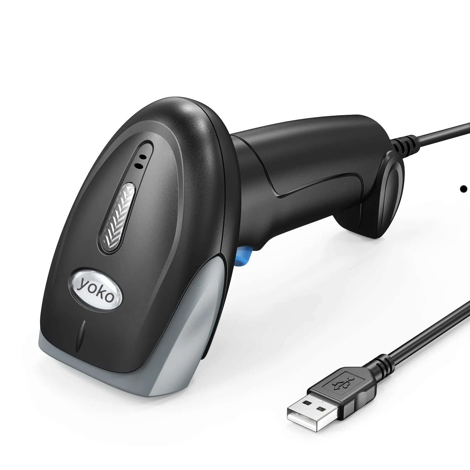USB 2D Barcode Scanner Handheld Wired Barcode Reader Supports Screen Scan UPC Bar Code Reader for Warehouse Library Supermarket
USB 2D Barcode Scanner Handheld Wired Barcode Reader Supports Screen Scan UPC Bar Code Reader for Warehouse Library Supermarket