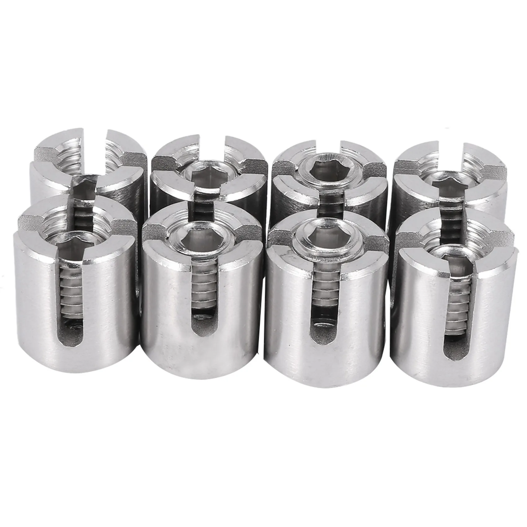 8 Pcs Stainless Steel Wire Rope Green Wall Trellis Fitting Cross Clip 3mm Wire
8 Pcs Stainless Steel Wire Rope Green Wall Trellis Fitting Cross Clip 3mm Wire
