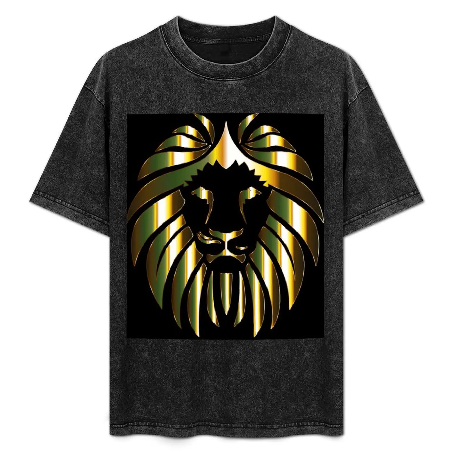 Golden Lion On Black T-Shirt Sporty Breathable Short Sleeve T-Shirt
Golden Lion On Black T-Shirt Sporty Breathable Short Sleeve T-Shirt