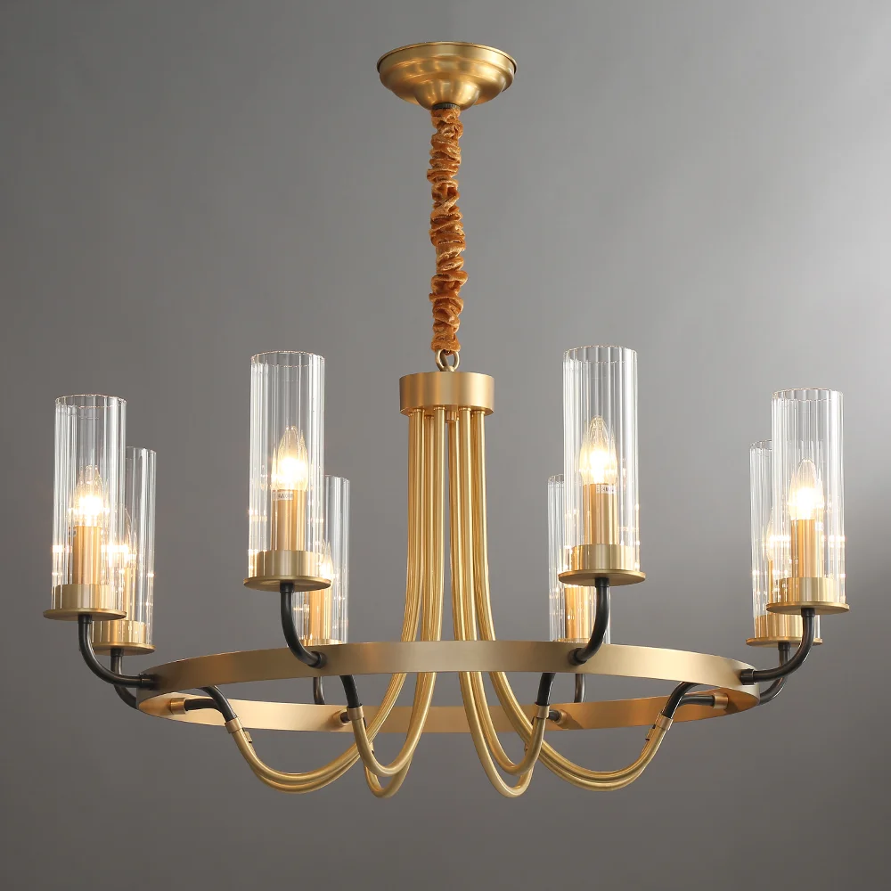 Brass Gold Glass Chandelier for Farmhouse Decor Bedroom Living Dining Room Lights for Kitchen Island Entrance Foyer 8 Lights
Brass Gold Glass Chandelier for Farmhouse Decor Bedroom Living Dining Room Lights for Kitchen Island Entrance Foyer 8 Lights