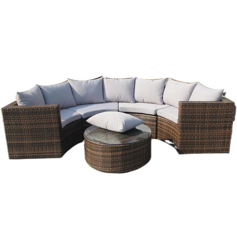 Outdoor sofa combination garden terrace leisure rattan circular courtyard outdoor open-air rattan chair sun room rattan sofa
Outdoor sofa combination garden terrace leisure rattan circular courtyard outdoor open-air rattan chair sun room rattan sofa