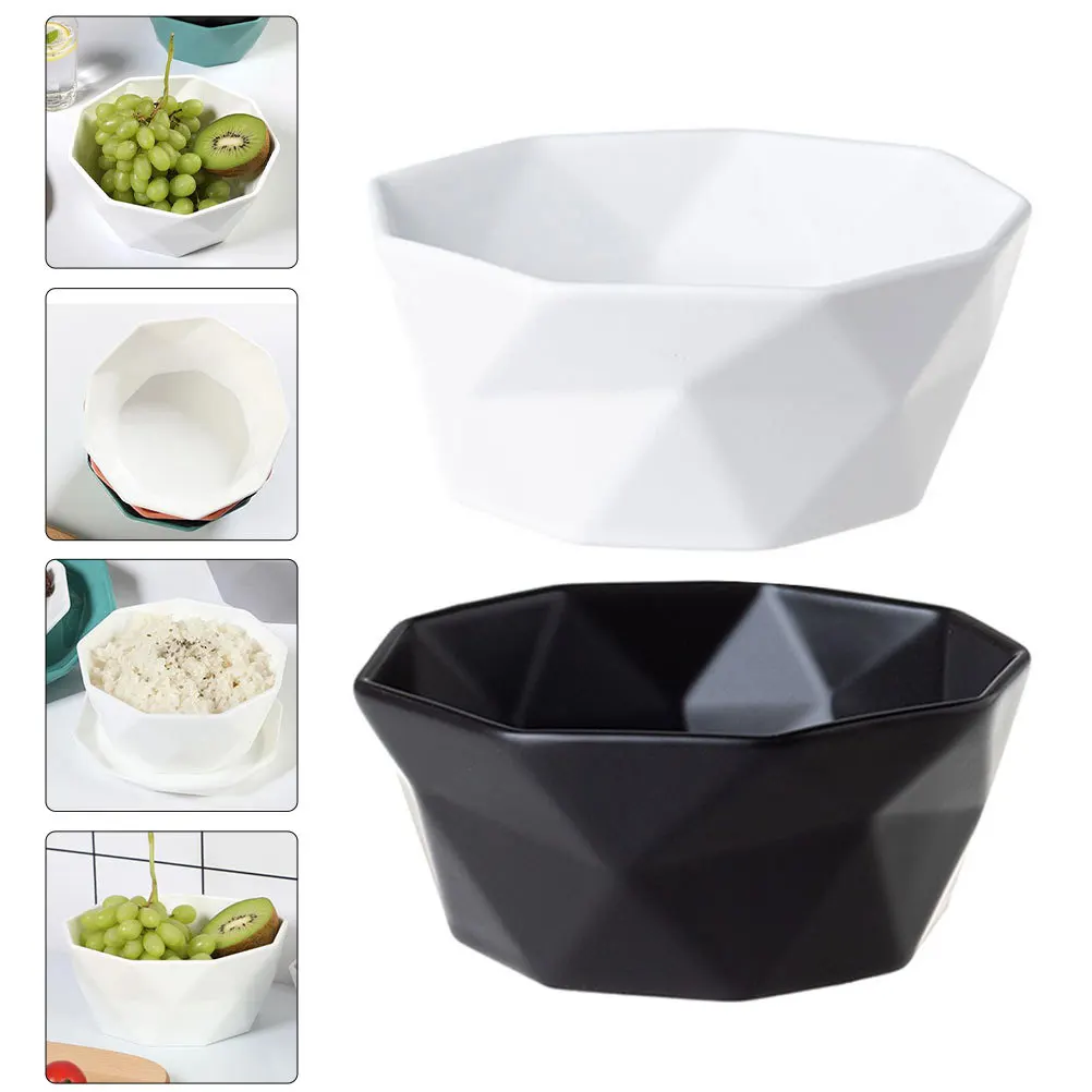 2Pcs Ceramic Rice Bowls Elegant Simple Multi-Use Small Dinner Bowls Suitable for Soup Salad Dessert Rice Bowl Dinner Container
2Pcs Ceramic Rice Bowls Elegant Simple Multi-Use Small Dinner Bowls Suitable for Soup Salad Dessert Rice Bowl Dinner Container