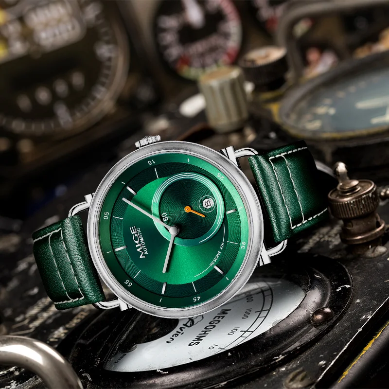 MIGE Luxury Brand Watches for Men Automatic Self Winding Mens Watch Stainless Steel Waterproof Men Mechanical Wristwatches
MIGE Luxury Brand Watches for Men Automatic Self Winding Mens Watch Stainless Steel Waterproof Men Mechanical Wristwatches