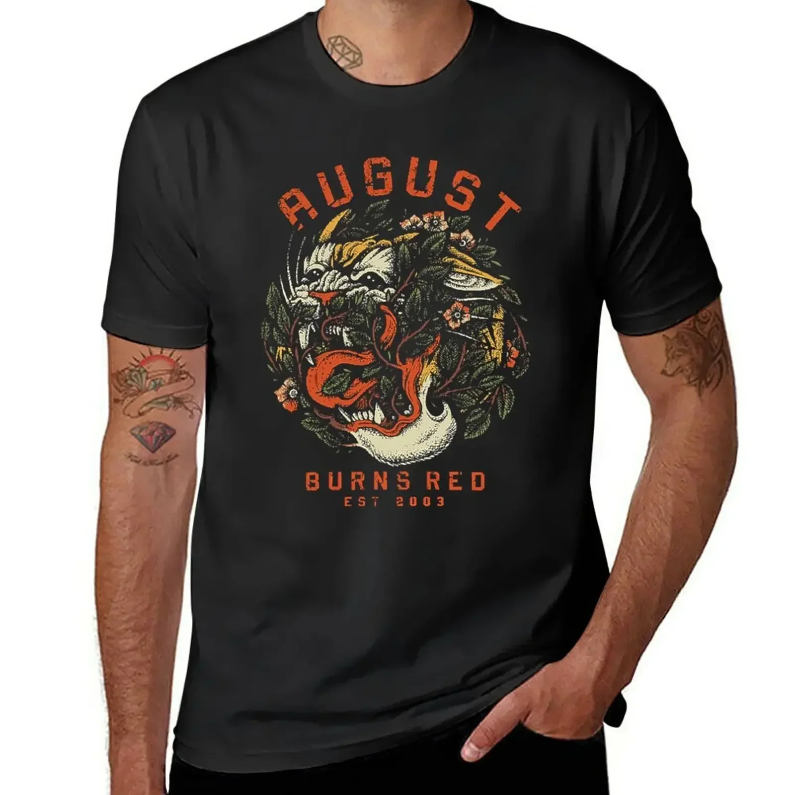 August Burns Red T-Shirt Aesthetic clothing boys animal print summer tops men clothing
August Burns Red T-Shirt Aesthetic clothing boys animal print summer tops men clothing