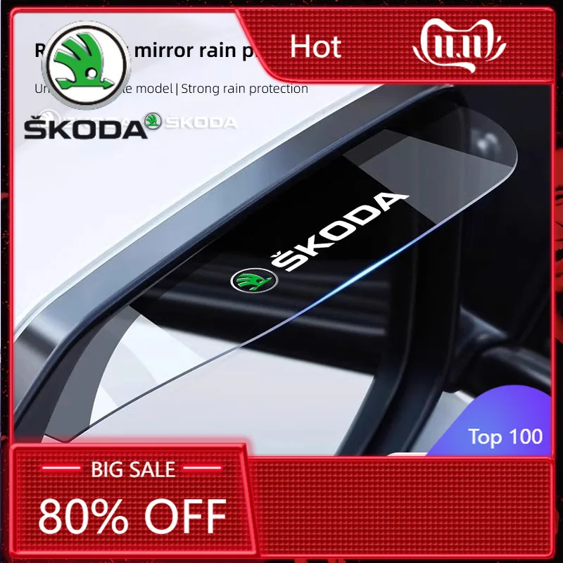 Car Sticker 2025 New 2Pcs Car Rearview Mirror Rain Eyebrow Visor Covers For Skoda Octavia Superb Rapid Kodiaq Karoq Fabia Kamiq
Car Sticker 2025 New 2Pcs Car Rearview Mirror Rain Eyebrow Visor Covers For Skoda Octavia Superb Rapid Kodiaq Karoq Fabia Kamiq