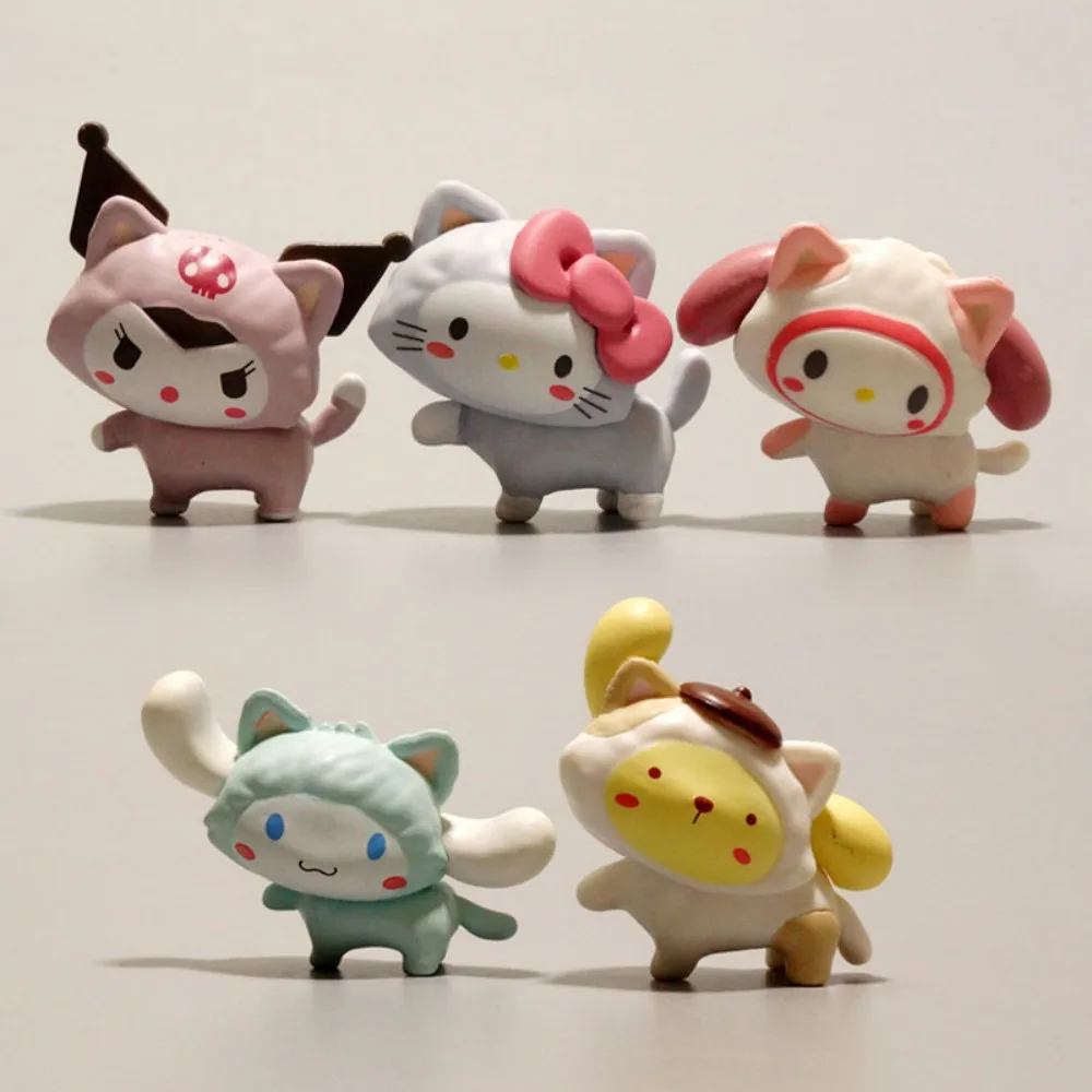 Sanrio Cat Series Blind Bag Kawaii Kuromi Cinnamoroll Anime Figure My Melody Figures Dolls Blind Bag Toy for Fans Gift Figures
Sanrio Cat Series Blind Bag Kawaii Kuromi Cinnamoroll Anime Figure My Melody Figures Dolls Blind Bag Toy for Fans Gift Figures