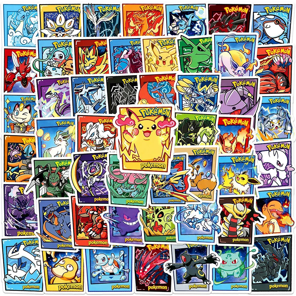 10/30/50pcs Creative Cute Cartoon Pokemon Stickers Cool Pikachu Anime Decals for Motorcycle Laptop Guitar Waterproof Sticker Toy
10/30/50pcs Creative Cute Cartoon Pokemon Stickers Cool Pikachu Anime Decals for Motorcycle Laptop Guitar Waterproof Sticker Toy