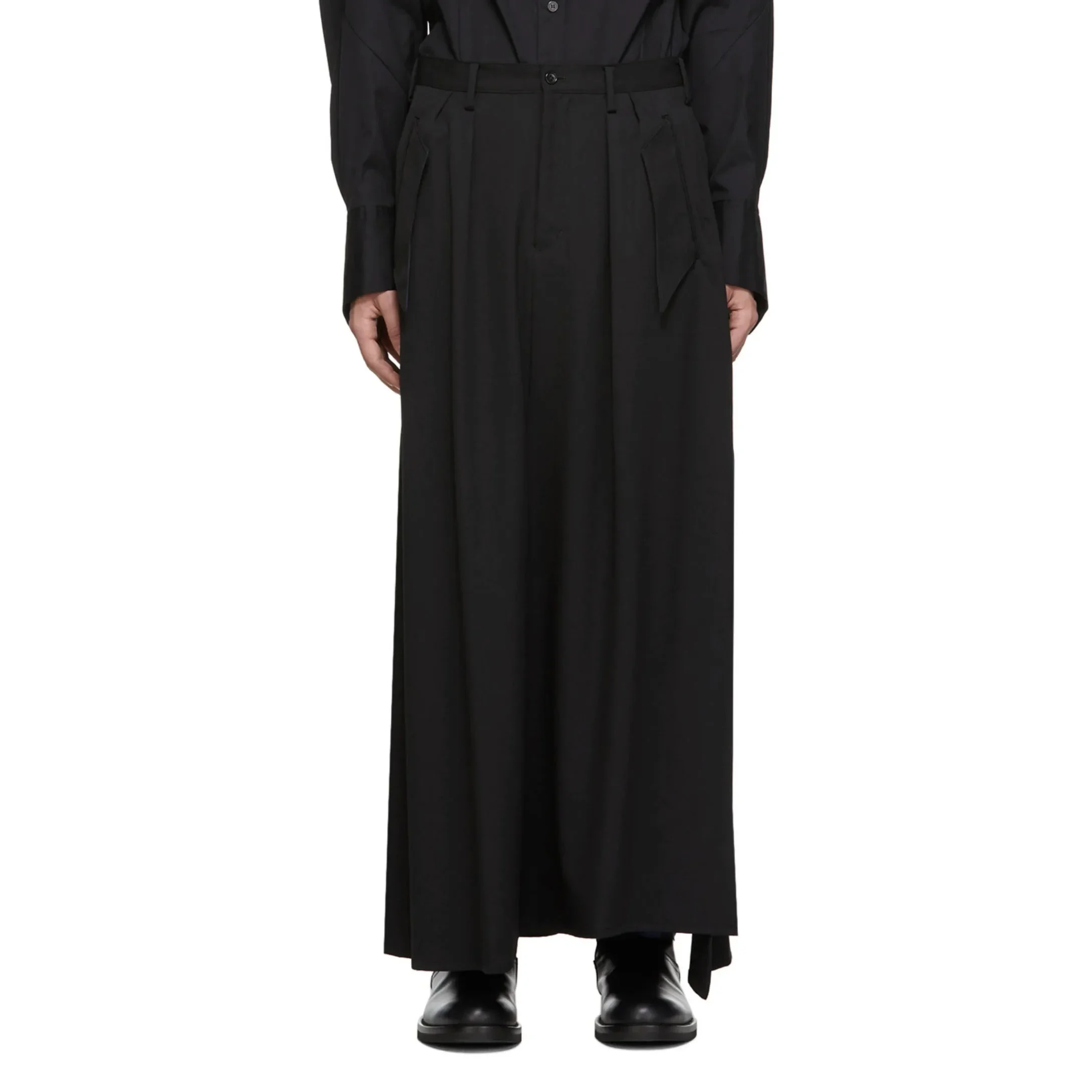 YOJI OOAK Gabardine камвольная японская шерстяная повседневная черная юбка с широкими брюками темная для мужчин и женщин
YOJI OOAK Gabardine камвольная японская шерстяная повседневная черная юбка с широкими брюками темная для мужчин и женщин