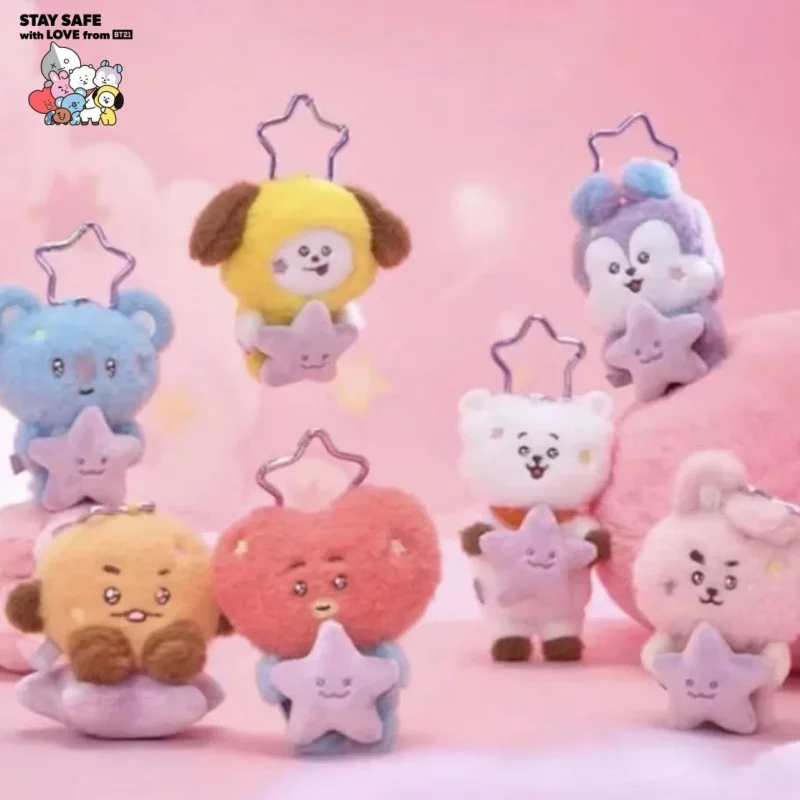 Cute BT21 Cooky Tata Koya RJ Shooky Man Chimmy Cartoon Creative Travel Series Plush Toy Bag Key Chain Pendant Gift Toy
Cute BT21 Cooky Tata Koya RJ Shooky Man Chimmy Cartoon Creative Travel Series Plush Toy Bag Key Chain Pendant Gift Toy