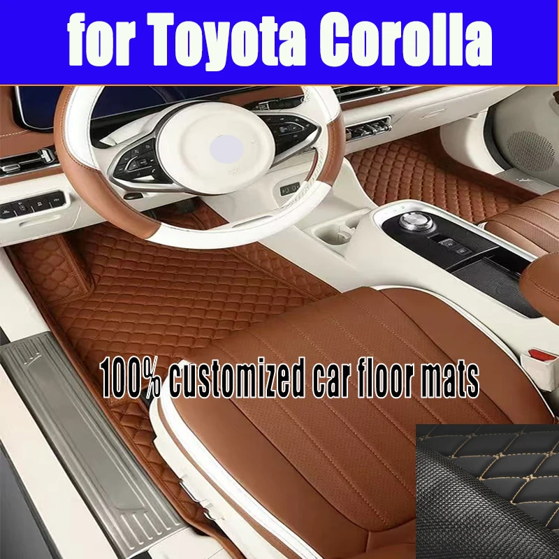 Custom 3D Car Floor Mats for Toyota Corolla 2019-2023 2014-2018 Corolla Hybrid 2019-2023 Interior Accessories Artificial Leather
Custom 3D Car Floor Mats for Toyota Corolla 2019-2023 2014-2018 Corolla Hybrid 2019-2023 Interior Accessories Artificial Leather