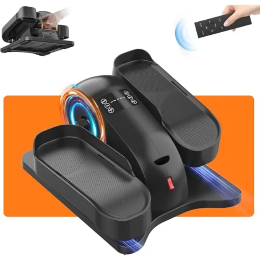 Under Desk Elliptical Machine for Senior Mini Elliptical Leg Exerciser with Remote Quiet Portable Electric Seated Foot Pedal Ex
Under Desk Elliptical Machine for Senior Mini Elliptical Leg Exerciser with Remote Quiet Portable Electric Seated Foot Pedal Ex