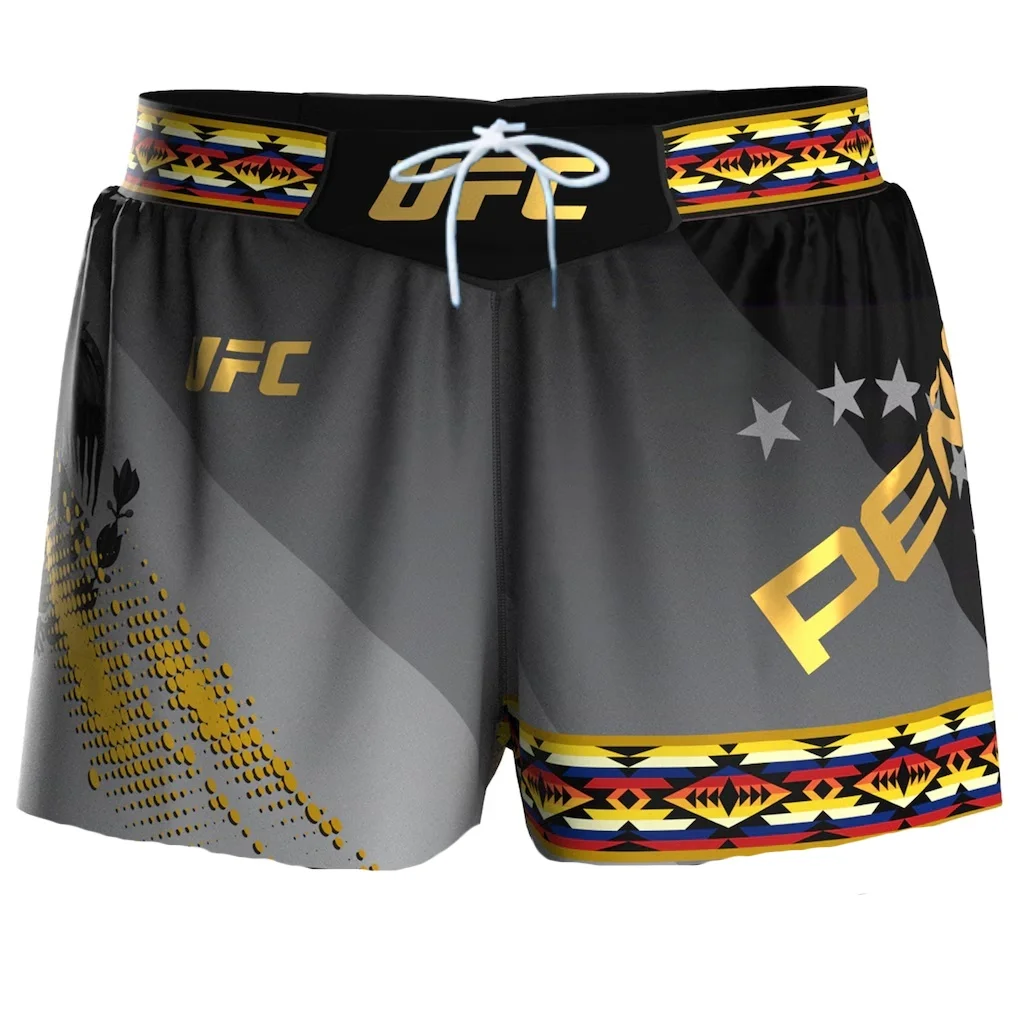 Новые шорты для единоборств UFC MMA Julianna Pena (мужские и женские), свободного кроя, быстросохнущие, удобные спортивные шорты с принтом
Новые шорты для единоборств UFC MMA Julianna Pena (мужские и женские), свободного кроя, быстросохнущие, удобные спортивные шорты с принтом