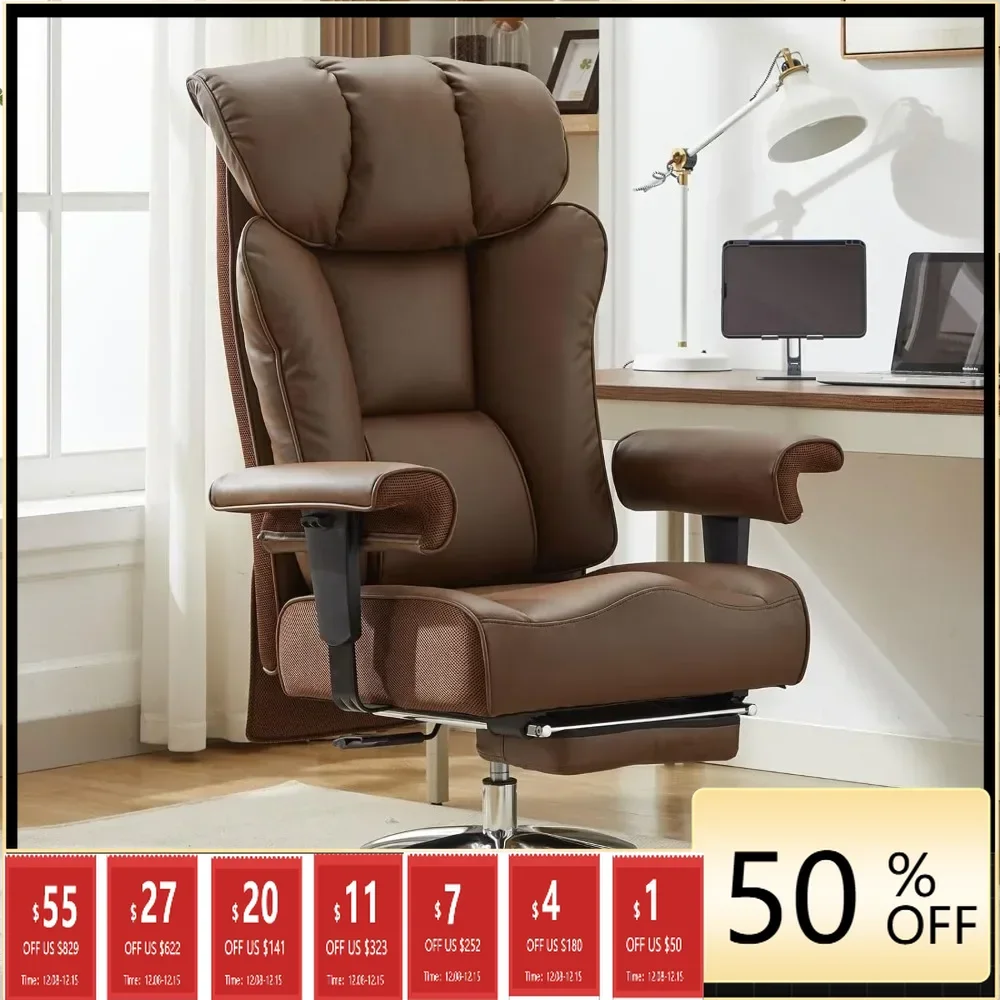 Ergonomic Administrative Office Chair Suitable for Overweight Individuals (450 Pounds), Computer Chair with Foot Pedals
Ergonomic Administrative Office Chair Suitable for Overweight Individuals (450 Pounds), Computer Chair with Foot Pedals