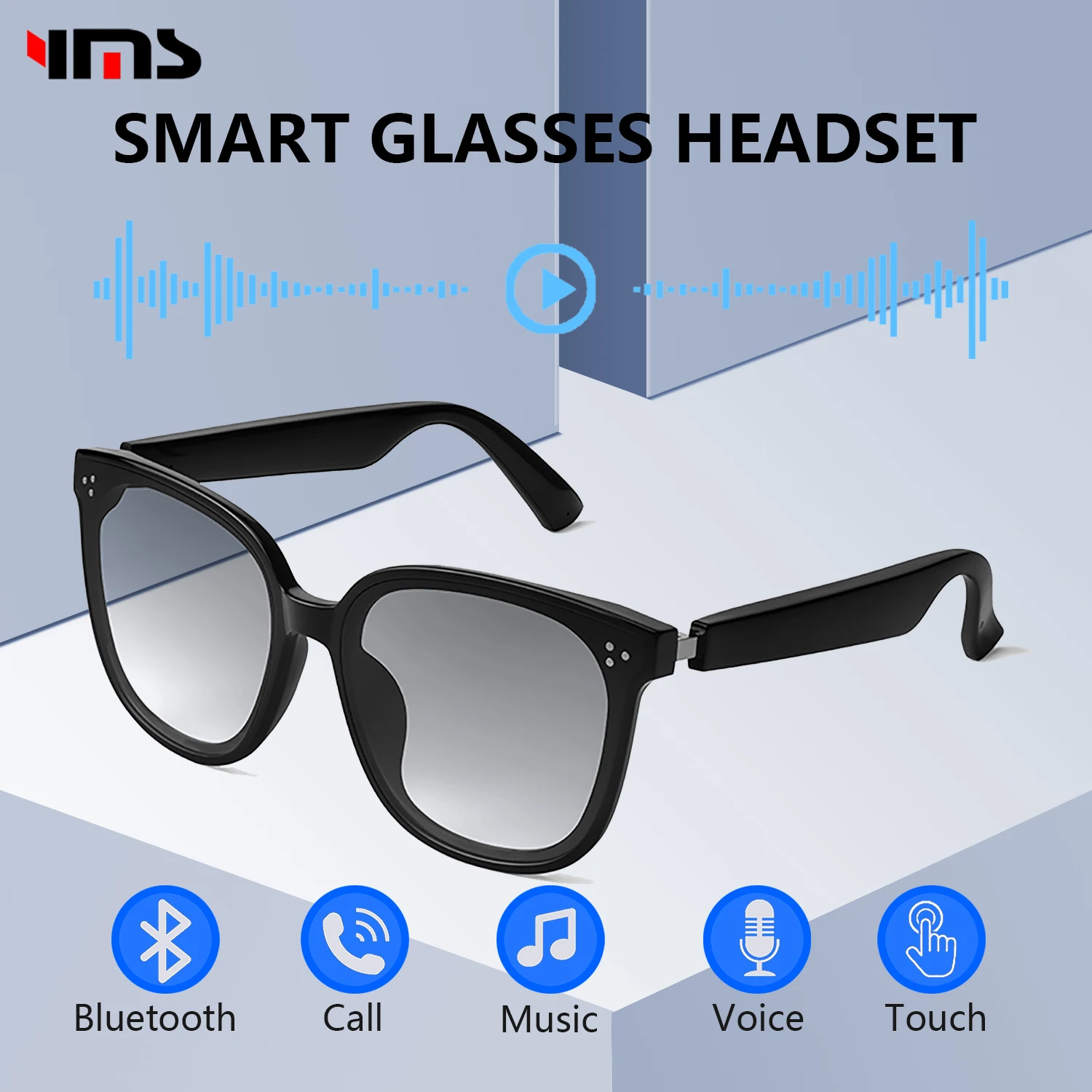 2022 Smart Glasses Women's Polarized Glasses Men's Bluetooth Glasses Music Headphones Voice Assistant for IPhone Android Xiaomi
2022 Smart Glasses Women's Polarized Glasses Men's Bluetooth Glasses Music Headphones Voice Assistant for IPhone Android Xiaomi