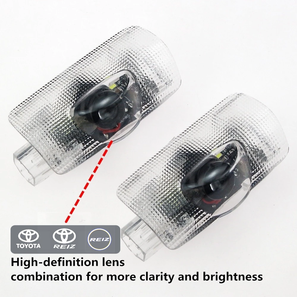 2Pcs led Car Door Welcome Laser Projector Logo Night Light Wireless For Toyota Reiz 2005-2013 Sequoia 2010-2019 Car accessory
2Pcs led Car Door Welcome Laser Projector Logo Night Light Wireless For Toyota Reiz 2005-2013 Sequoia 2010-2019 Car accessory
