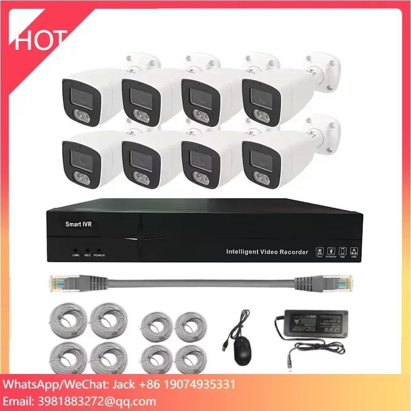5MP Outdoor 8 Channel Home Camera Security System 8ch PoE NVR Kit Cctv Ip Cameras Surveillance Security Camera System
5MP Outdoor 8 Channel Home Camera Security System 8ch PoE NVR Kit Cctv Ip Cameras Surveillance Security Camera System