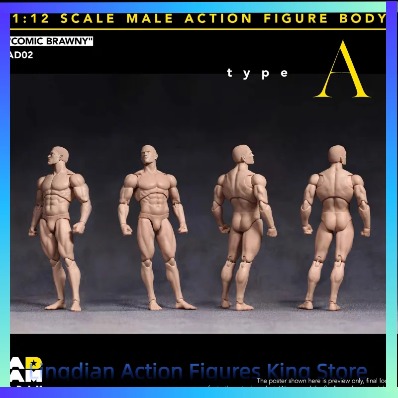 New Product Pre-sale ADAM Super Movable Body Strong Comic Hero Joint 6.5 Male 1/12 Action Figure Model Toy Collection Gift
New Product Pre-sale ADAM Super Movable Body Strong Comic Hero Joint 6.5 Male 1/12 Action Figure Model Toy Collection Gift
