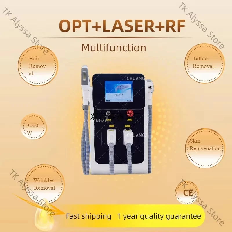 Laser hair removal 3-in-1, 3-wavelength, permanent tattoo and hair removal, multi-functional beauty machine, professional home
Laser hair removal 3-in-1, 3-wavelength, permanent tattoo and hair removal, multi-functional beauty machine, professional home