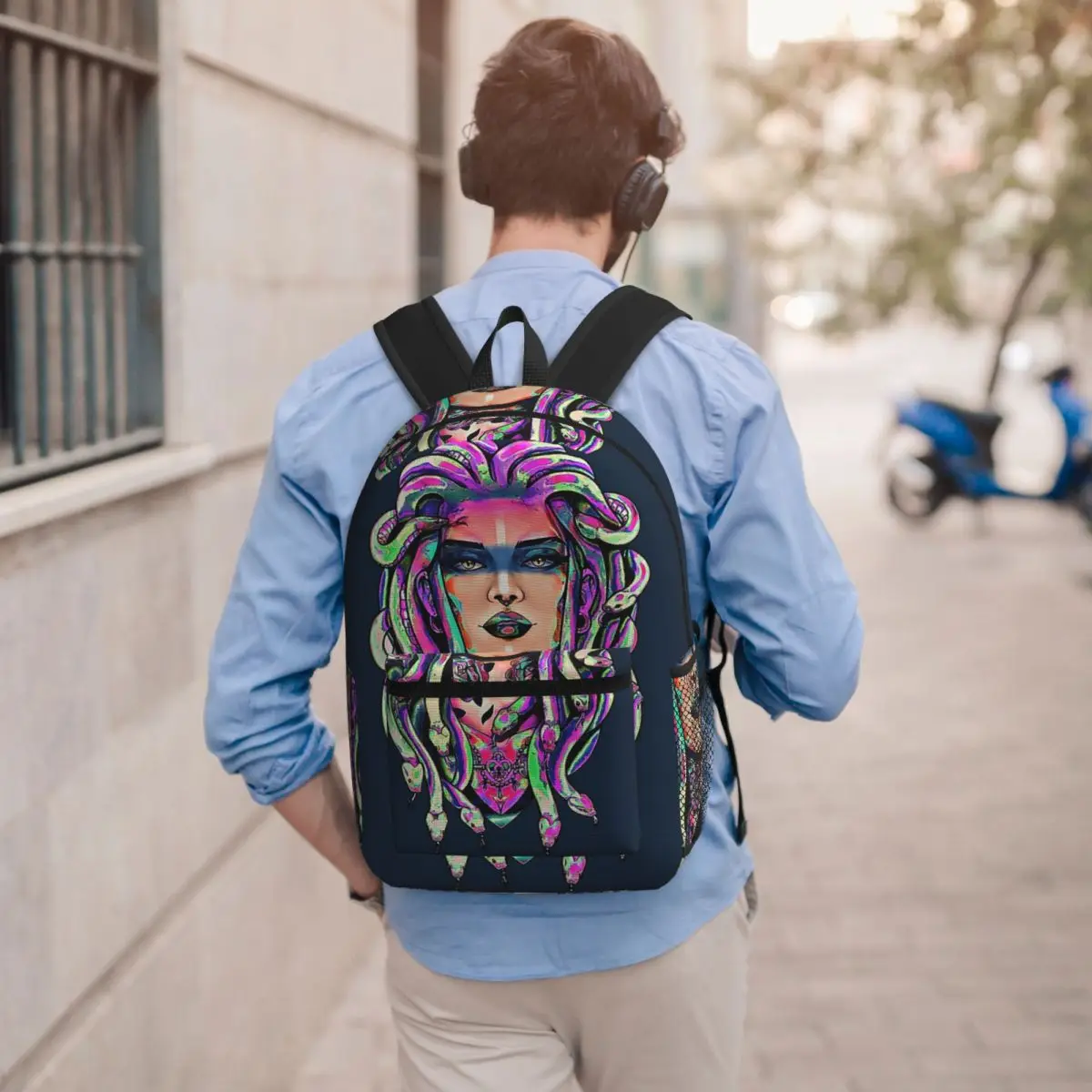 Abstract Painting Vibrant Medusa Backpack Boys Girls BookBag Kids School Bag Computer Shoulder Bags for Men Women
Abstract Painting Vibrant Medusa Backpack Boys Girls BookBag Kids School Bag Computer Shoulder Bags for Men Women