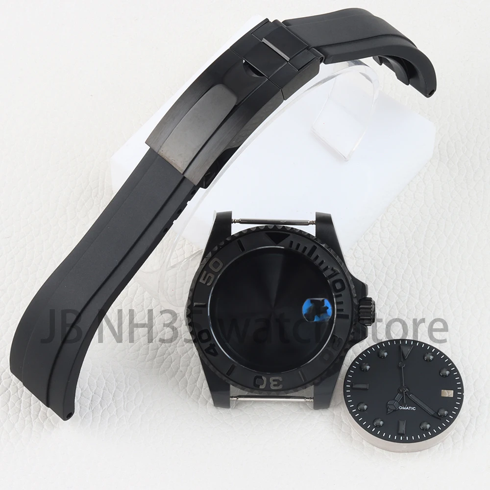 28.5mm NH35 Dial 40mm Stainless Steel Watch Case Sapphire Glass For Seiko NH35 NH36 Movement Fit Yacht-Master Watch Accessories
28.5mm NH35 Dial 40mm Stainless Steel Watch Case Sapphire Glass For Seiko NH35 NH36 Movement Fit Yacht-Master Watch Accessories