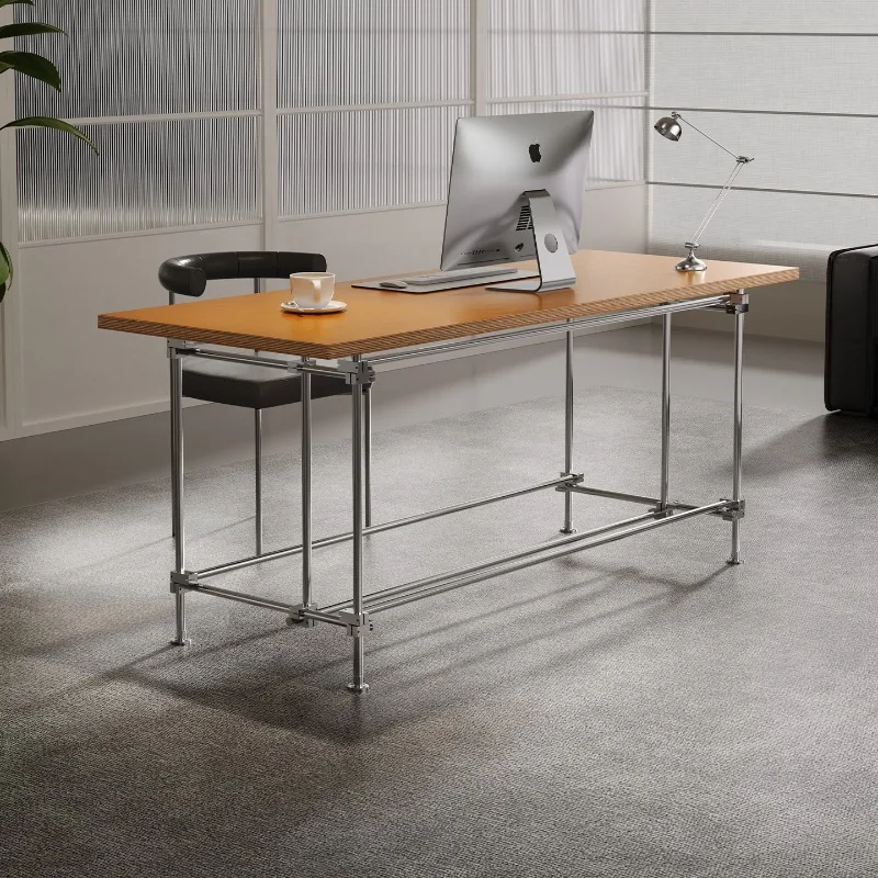 Optical axis elm desk vintage industrial style desk designer dining table studio conference table
Optical axis elm desk vintage industrial style desk designer dining table studio conference table