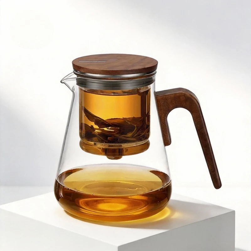 Bonston elegant cup insulation separation bubble teapot heat-resistant glass teapot simple filter tea cup 500ml
Bonston elegant cup insulation separation bubble teapot heat-resistant glass teapot simple filter tea cup 500ml