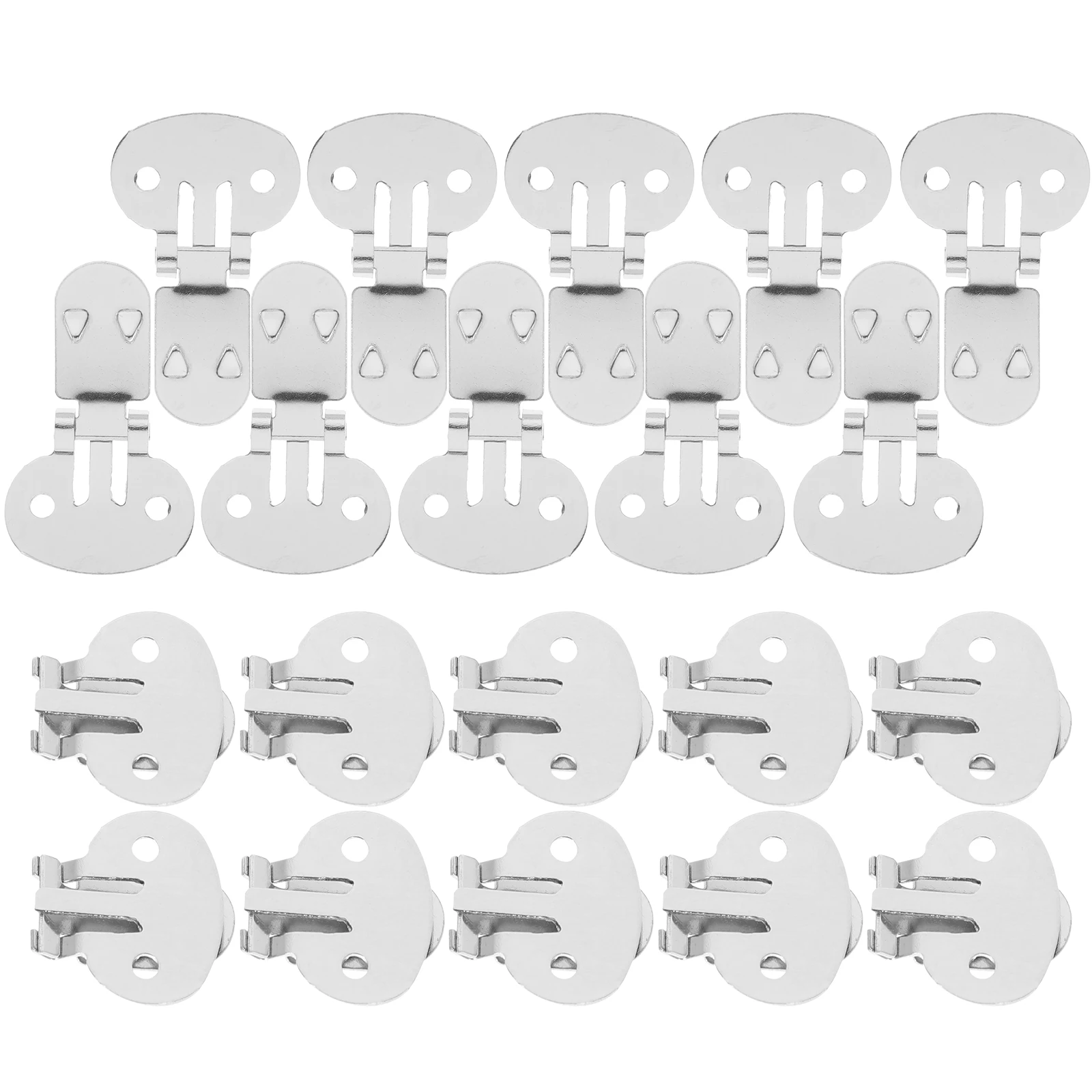20pcs Stainless Steel Shoe Clips Flat Buckle Women Folding Heel DIY Findings Metal Accessories Reusable Shoemaking
20pcs Stainless Steel Shoe Clips Flat Buckle Women Folding Heel DIY Findings Metal Accessories Reusable Shoemaking