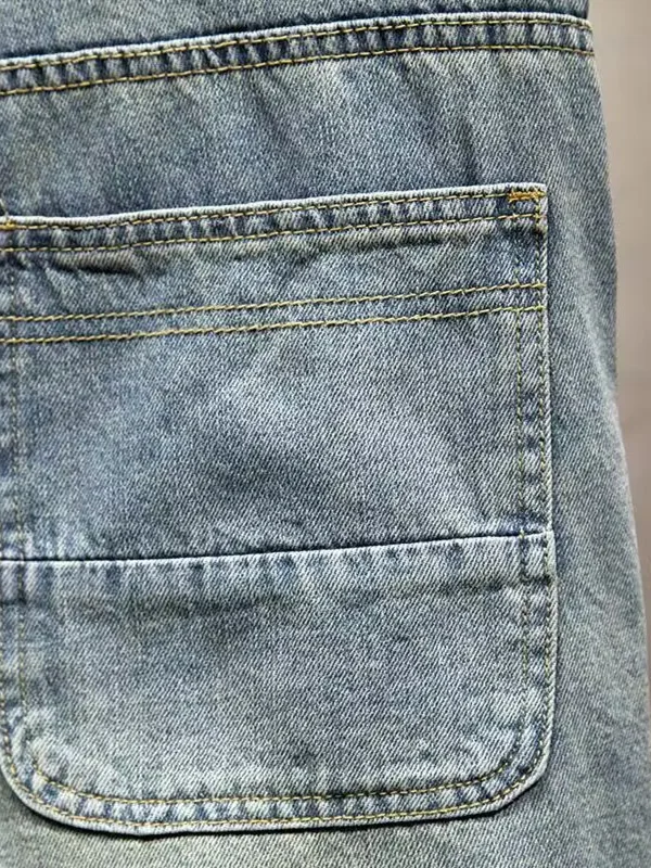 Спецодежда в стиле ретро, джинсовая одежда, мужские летние американские брюки Heavy Du для езды на мотоцикле, свободные прямые брюки Five ket
Спецодежда в стиле ретро, джинсовая одежда, мужские летние американские брюки Heavy Du для езды на мотоцикле, свободные прямые брюки Five ket