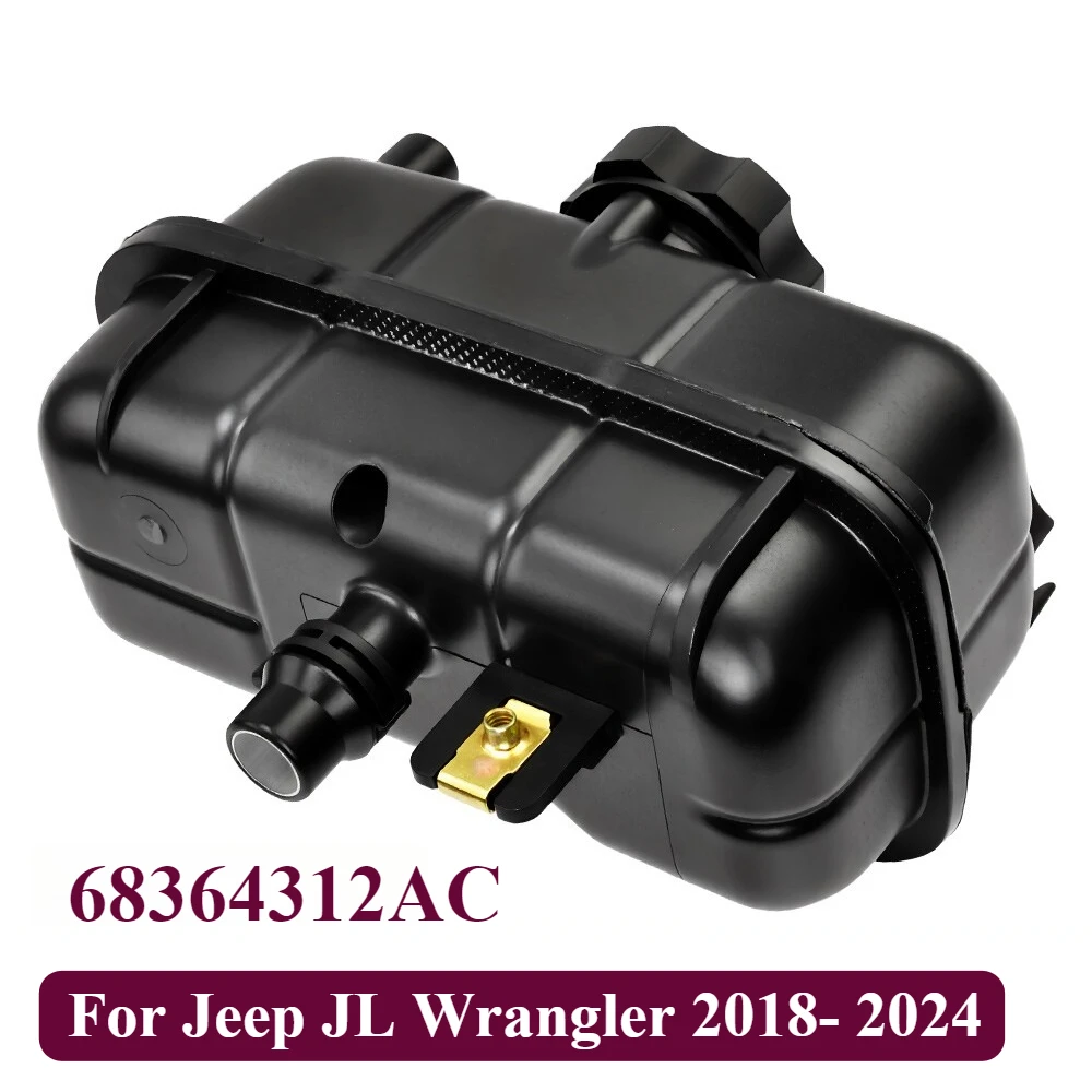 Engine Coolant Reservoir Tank with Cap for Jeep JL Wrangler 2018-2024 68364312AC
Engine Coolant Reservoir Tank with Cap for Jeep JL Wrangler 2018-2024 68364312AC