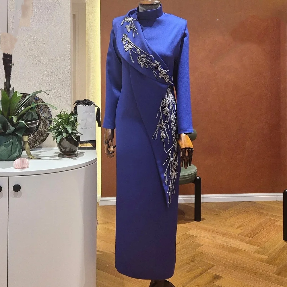 Customized Chinese Style Jersey Beading Sequined Pleat Straight High Collar Long Bespoke Occasion Party Dresses Sizes Available
Customized Chinese Style Jersey Beading Sequined Pleat Straight High Collar Long Bespoke Occasion Party Dresses Sizes Available