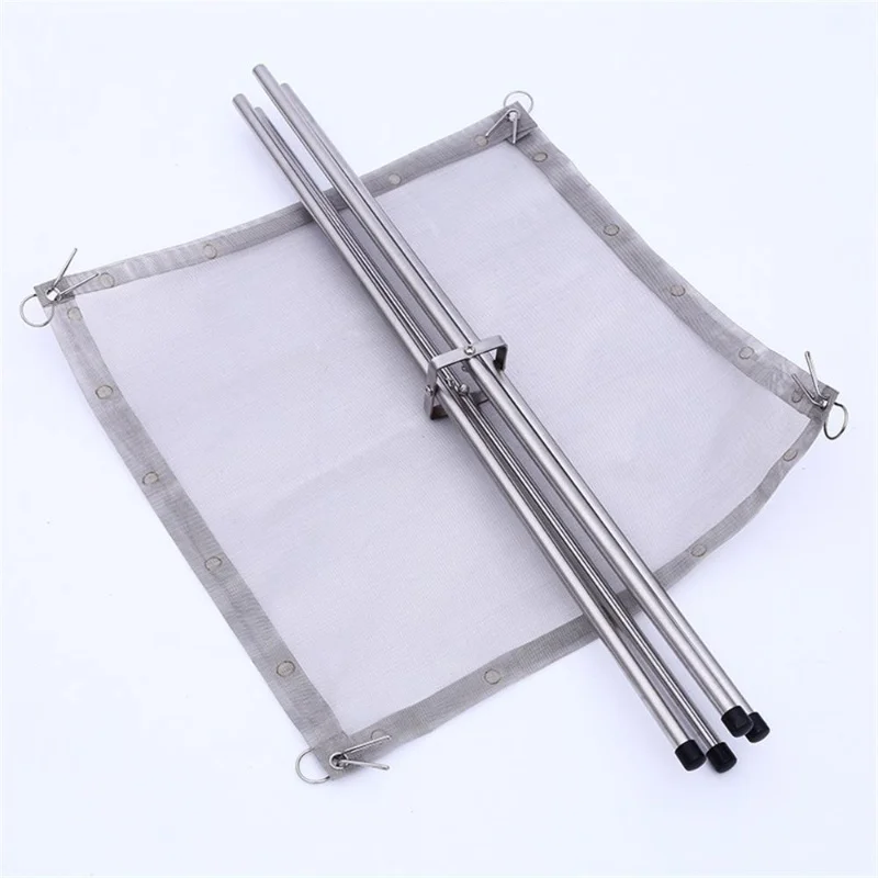 Portable Fire Pit Foldable Stainless Steel Mesh Fireplace With Carry Bag Outdoors Heat-Resistant Campfire Rack For Camping BBQ
Portable Fire Pit Foldable Stainless Steel Mesh Fireplace With Carry Bag Outdoors Heat-Resistant Campfire Rack For Camping BBQ