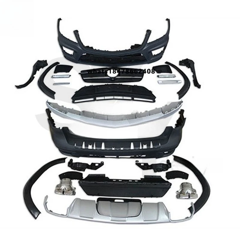 Front Bumper Rear Bumper for GL63 Style PP Material Body Kit Suitable for Benz X166 GL Class GL350 GL450 GL400
Front Bumper Rear Bumper for GL63 Style PP Material Body Kit Suitable for Benz X166 GL Class GL350 GL450 GL400