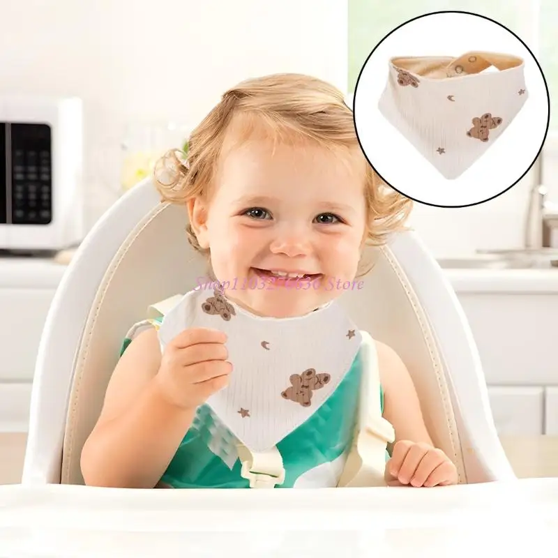 R6FD Newborns Drooling Bib Breathable Burp Cloth for 0-24 Months Baby Unisex
R6FD Newborns Drooling Bib Breathable Burp Cloth for 0-24 Months Baby Unisex