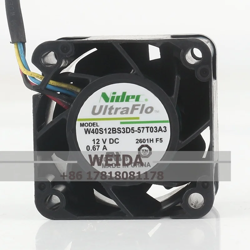 Вентилятор корпуса оригинальный NIDEC W40S12BS3D5-57T03A3 4028 4 см DC12V 0,67A ШИМ вентилятор охлаждения сервера 40*40*28 мм
Вентилятор корпуса оригинальный NIDEC W40S12BS3D5-57T03A3 4028 4 см DC12V 0,67A ШИМ вентилятор охлаждения сервера 40*40*28 мм