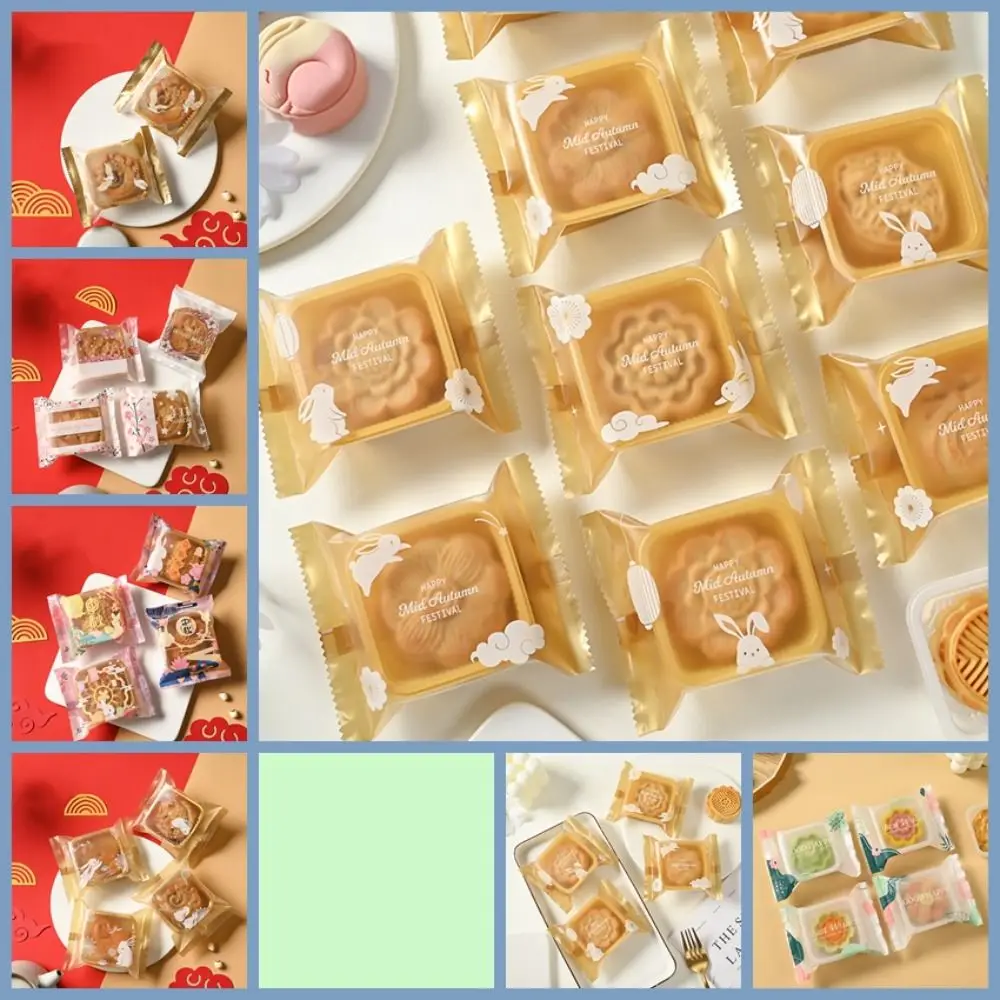 100pcs Plastic Mooncake Packaging Bag Clear Frosted Handmade Biscuit Packaging Bag Moon Rabbit Pattern Dust-proof
100pcs Plastic Mooncake Packaging Bag Clear Frosted Handmade Biscuit Packaging Bag Moon Rabbit Pattern Dust-proof