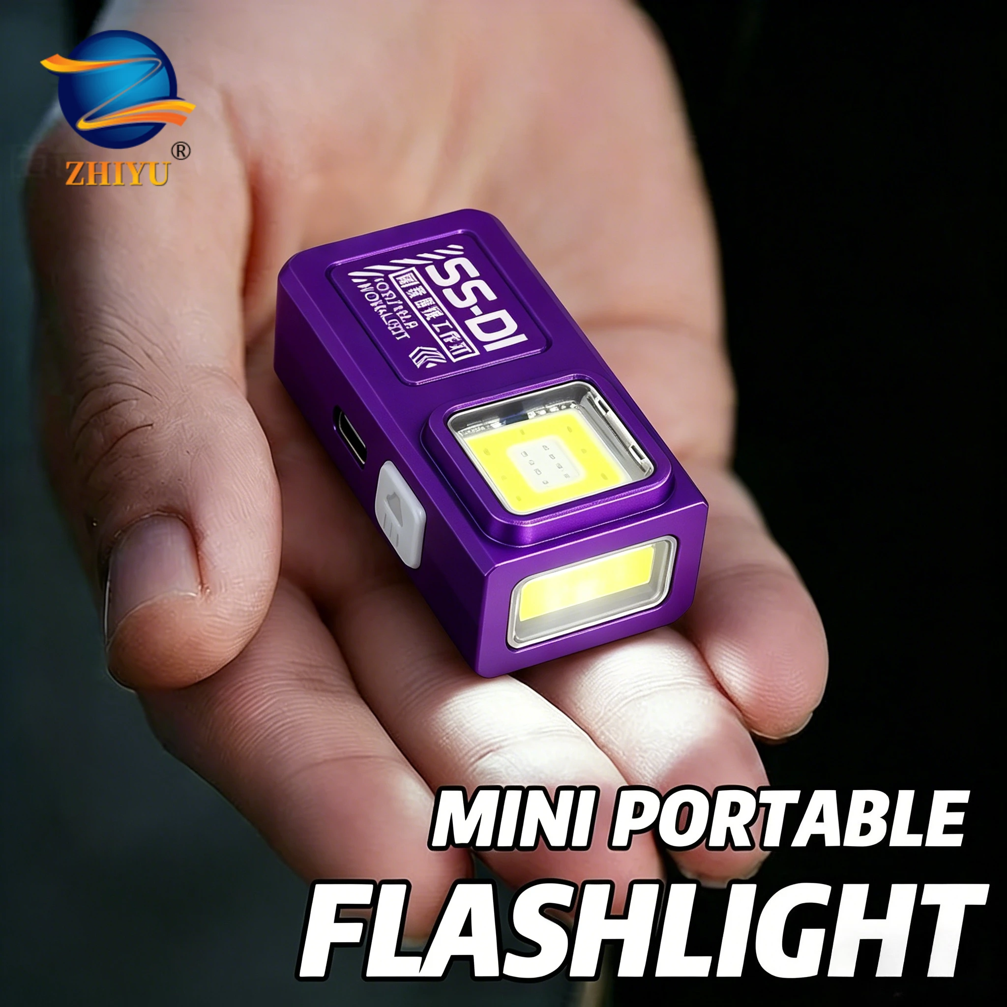 Mini COB LED Flashlight USB C Rechargeable Powerful Work Light with Clip Magnet Waterproof EDC Camping Walking Pocket Lamp
Mini COB LED Flashlight USB C Rechargeable Powerful Work Light with Clip Magnet Waterproof EDC Camping Walking Pocket Lamp