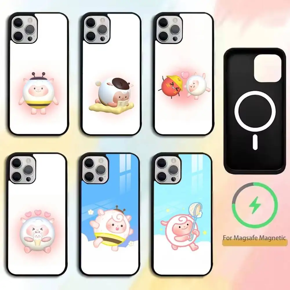 Cartoon-Healing sheep-D-Ddoongi Phone Case For iPhone17,16,15,14,13,12,11 Plus,Pro Compatible with magnetic wireless charging
Cartoon-Healing sheep-D-Ddoongi Phone Case For iPhone17,16,15,14,13,12,11 Plus,Pro Compatible with magnetic wireless charging