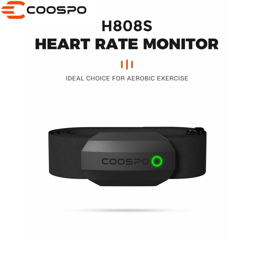 COOSPO H808S Heart Rate Sensor Dual Mode ANT Bluetooth With Chest Strap Cycling Computer for Wahoo Garmin Zwift Sports Monitor
COOSPO H808S Heart Rate Sensor Dual Mode ANT Bluetooth With Chest Strap Cycling Computer for Wahoo Garmin Zwift Sports Monitor