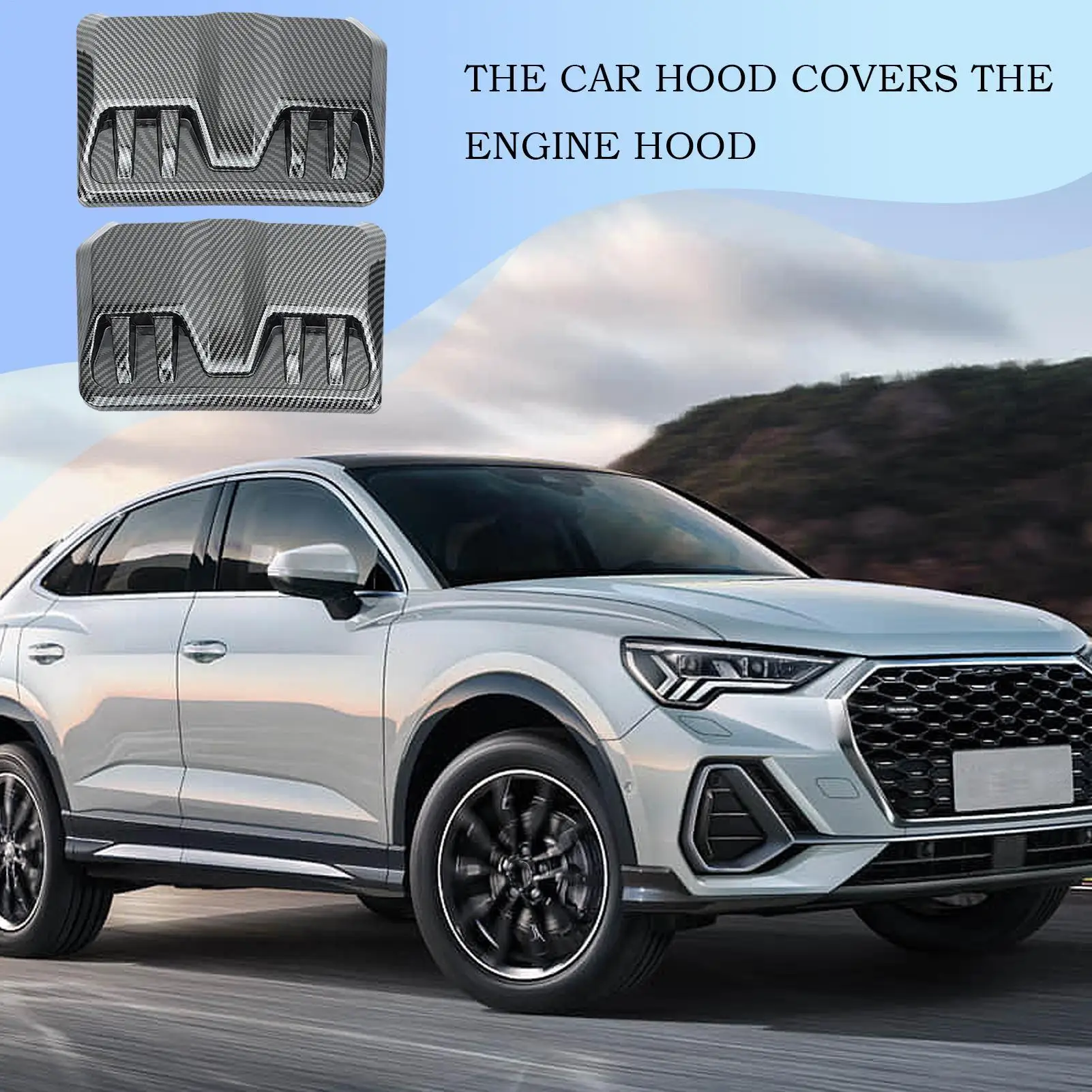 For general Hood Scoops for Cars Decorative Scoop Hood Air Outlet Grille Versatile Auto Exterior Parts Vehicle Decor Accessories
For general Hood Scoops for Cars Decorative Scoop Hood Air Outlet Grille Versatile Auto Exterior Parts Vehicle Decor Accessories
