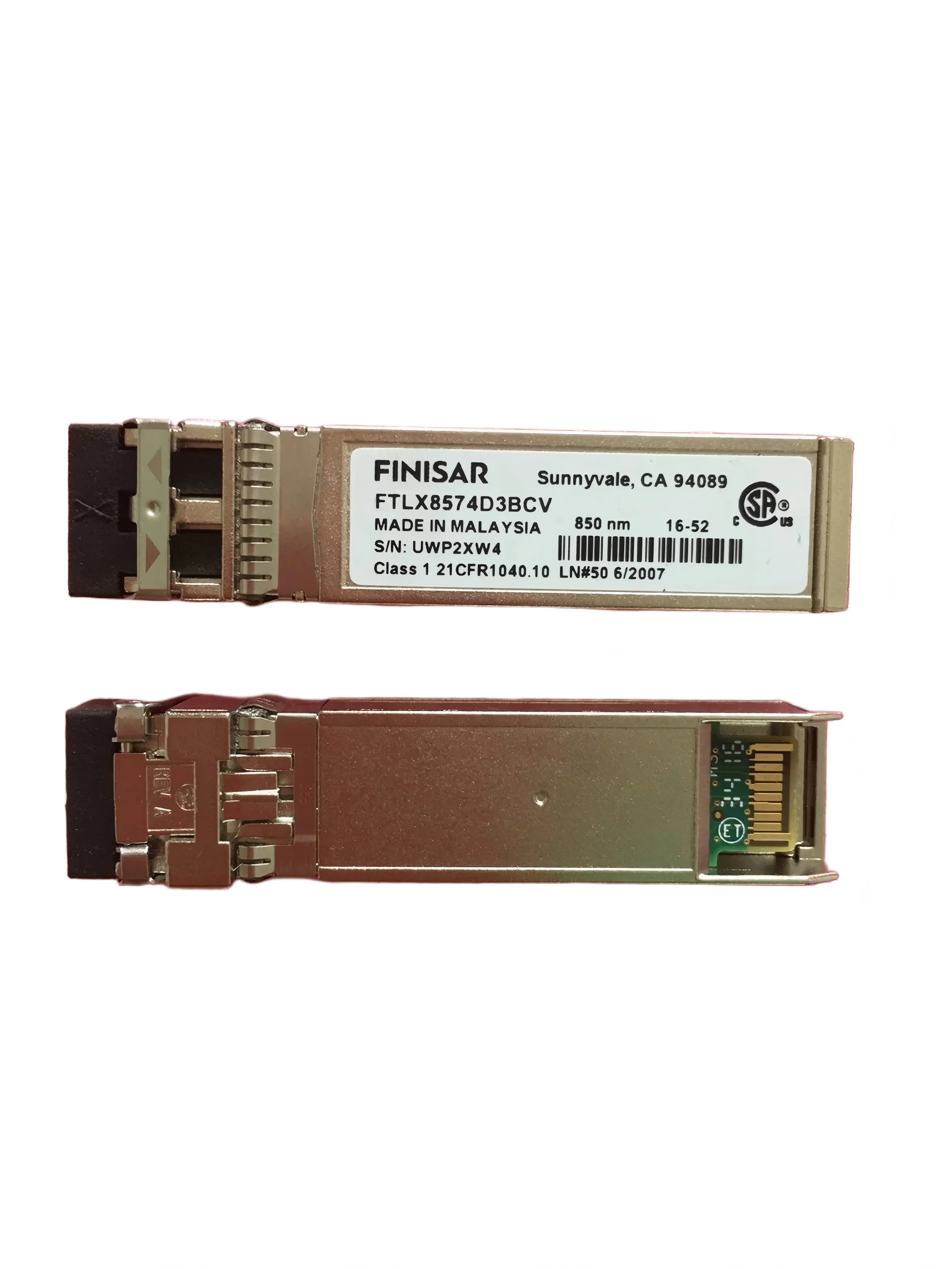 1PCS FTLX8574D3BCV Finisar SFP+ 10G Transceiver 10GB 850NM SFP Fiber Optical Network Module 10G General Purpose Module
1PCS FTLX8574D3BCV Finisar SFP+ 10G Transceiver 10GB 850NM SFP Fiber Optical Network Module 10G General Purpose Module