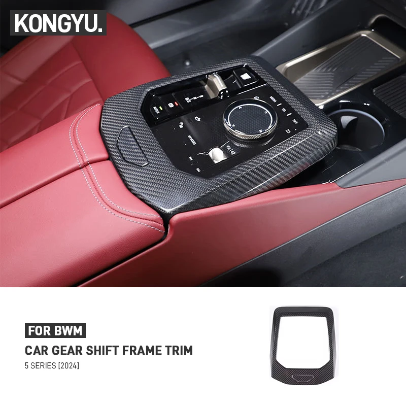 For BMW 5 Series G60 2024 Real Carbon Fiber Car Center Control Shift Frame Trim Cover Decorative Stickers Interior Accessories
For BMW 5 Series G60 2024 Real Carbon Fiber Car Center Control Shift Frame Trim Cover Decorative Stickers Interior Accessories